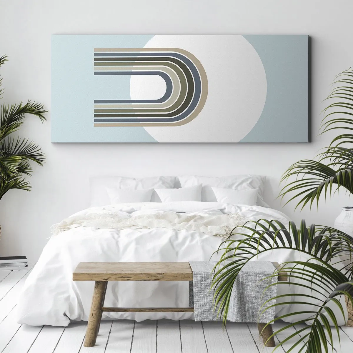 Impression sur toile - Image sur toile - Attraction irrésistible - 100x40 cm