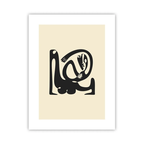 Affiche - Poster - Presque du Picasso - 30x40 cm