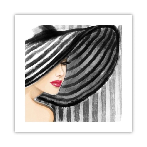 Affiche - Poster - Où te chercher ? - 40x40 cm