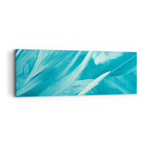 Impression sur toile - Image sur toile - Se noyer dans les plumes - 90x30 cm