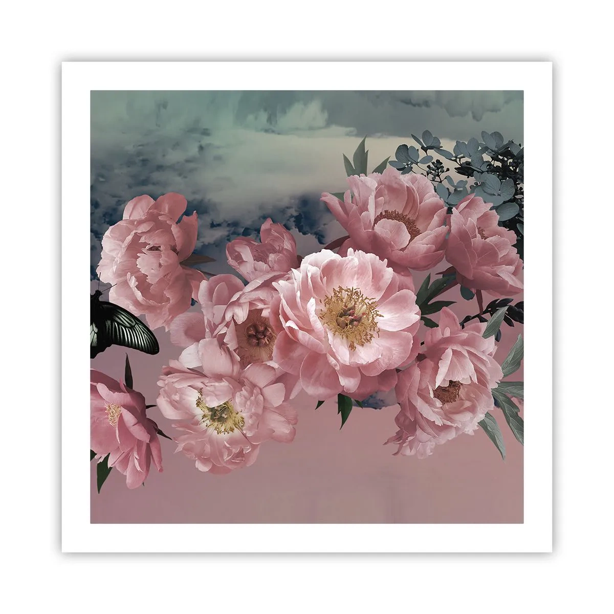 Affiche - Poster - Pic du romantisme - 60x60 cm