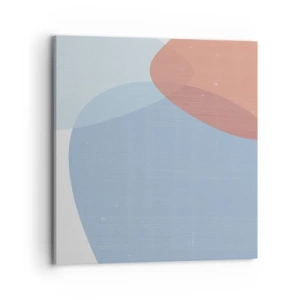 Impression sur toile - Image sur toile - Relations pastel - 70x70 cm