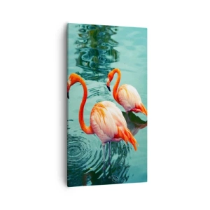 Impression sur toile - Image sur toile - Nous sommes à la mode maintenant - 55x100 cm