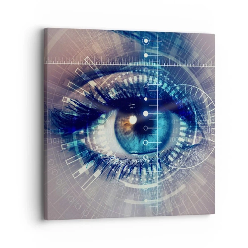 Impression sur toile - Image sur toile - Tu penses que tu me connais - 30x30 cm