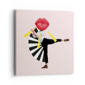 Impression sur toile - Image sur toile - Pop-art surréaliste - 40x40 cm