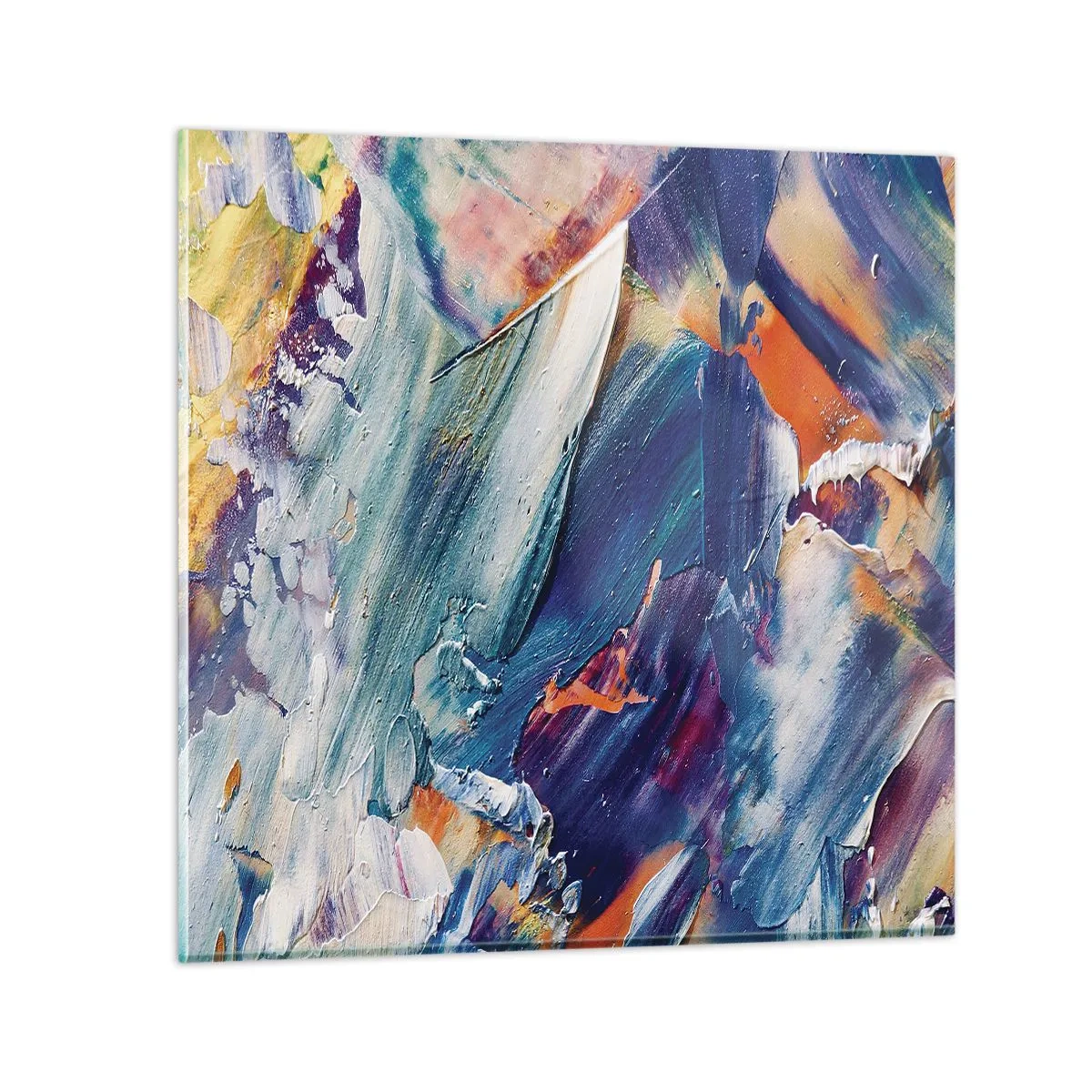 Impression sur verre - Image sur verre - Confusion des couleurs - 40x40 cm