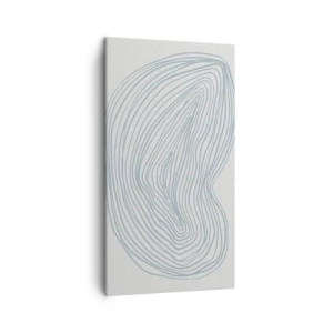 Impression sur toile - Image sur toile - Une goutte de sourire - 45x80 cm