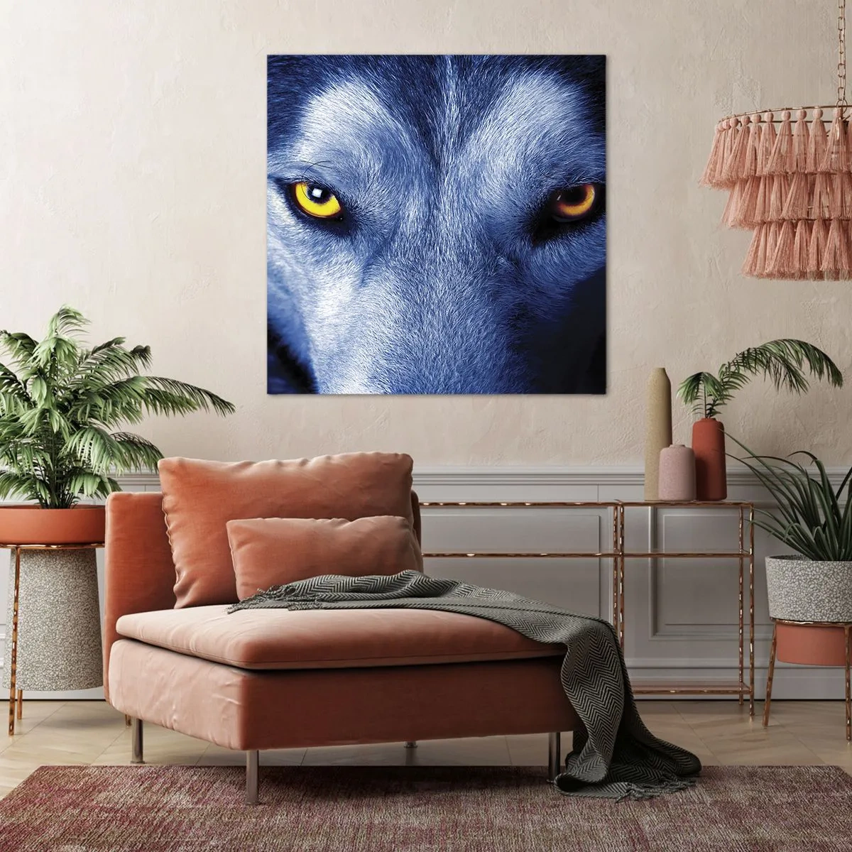 Impression sur toile - Image sur toile - Regars hypnotique - 50x50 cm