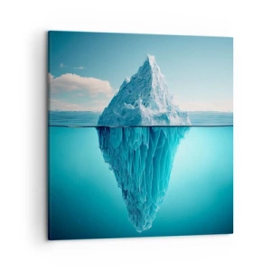 Impression sur toile - Image sur toile - Reine de Glace - 50x50 cm