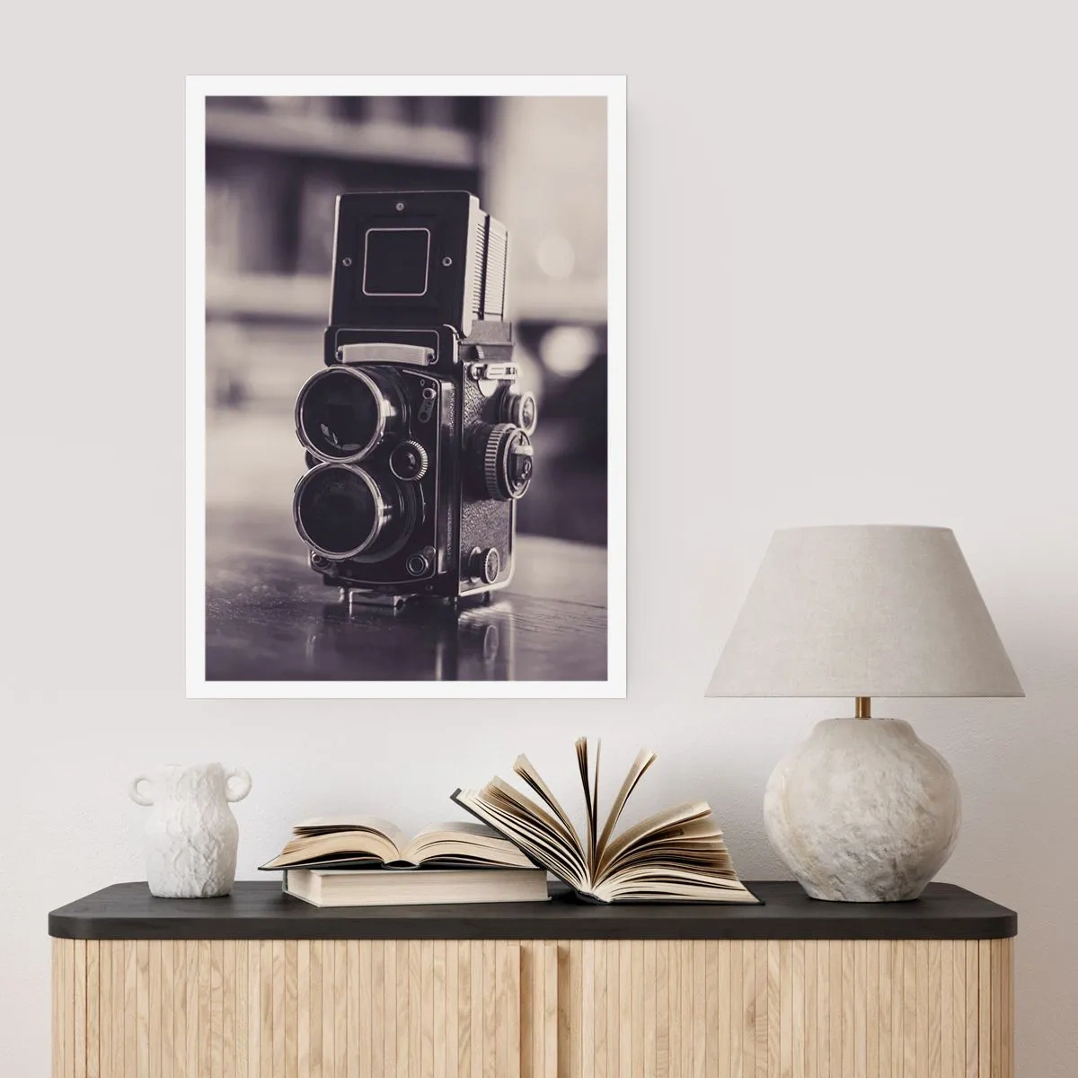 Affiche - Poster - La magie de la photographie ancienne - 40x50 cm