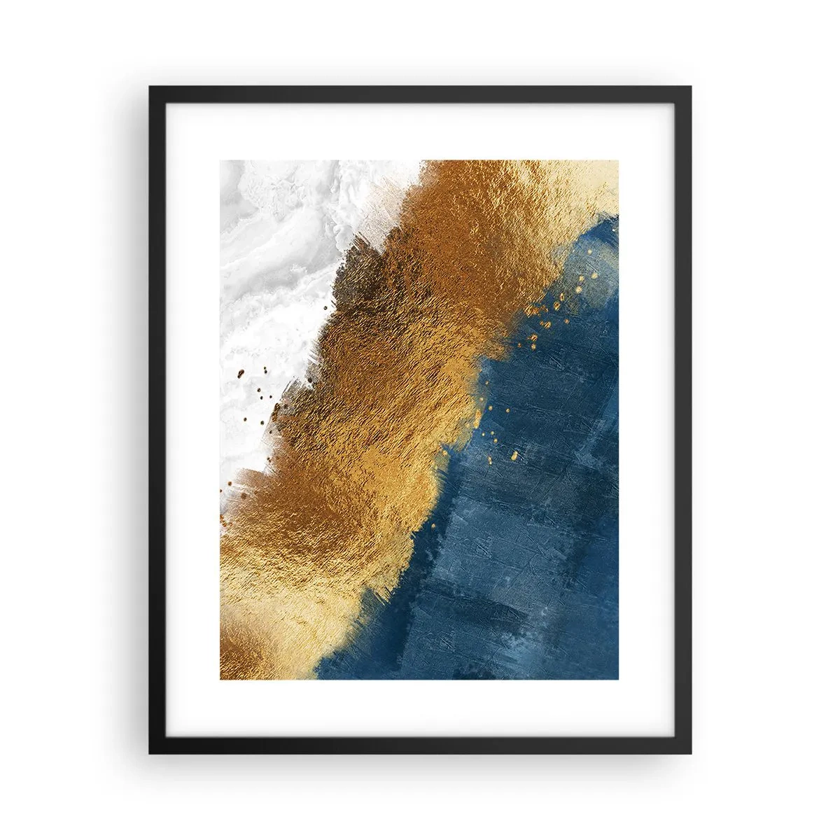 Affiche dans un cadre noir - Poster - Les couleurs de l’été - 40x50 cm