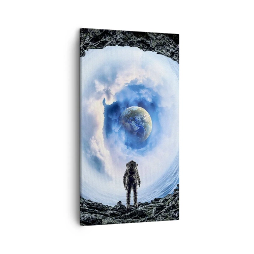 Impression sur toile - Image sur toile - Plus très loin de la maison - 45x80 cm