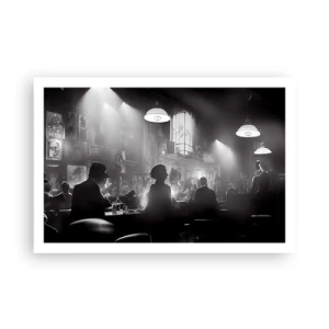 Affiche - Poster - Dans une ambiance jazz - 91x61 cm