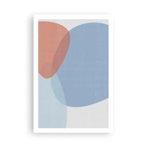 Affiche - Poster - Relations pastel - 61x91 cm