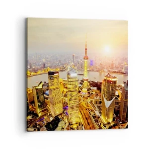 Impression sur toile - Image sur toile - Rêve asiatique - 70x70 cm