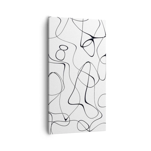 Impression sur toile - Image sur toile - Le chemin de la vie, les voies du hasard - 55x100 cm