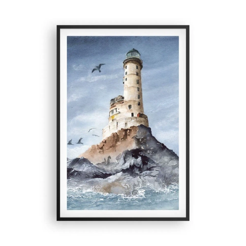 Affiche dans un cadre noir - Poster - Invincible - 61x91 cm