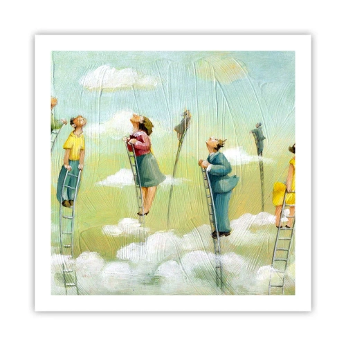 Affiche - Poster - Derrière ton rêve - 60x60 cm