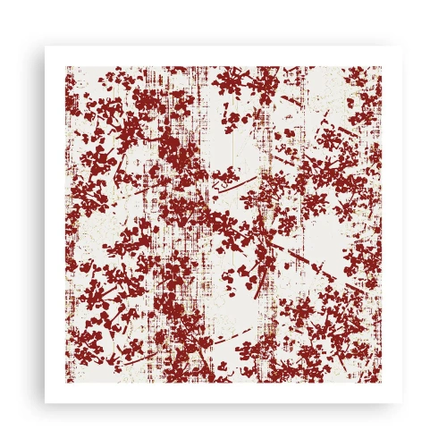 Affiche - Poster - Comme un calicot ancien - 60x60 cm