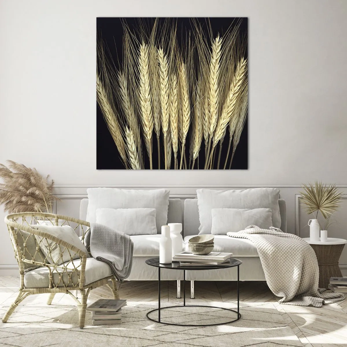 Impression sur verre - Image sur verre - Magie rustique - 30x30 cm