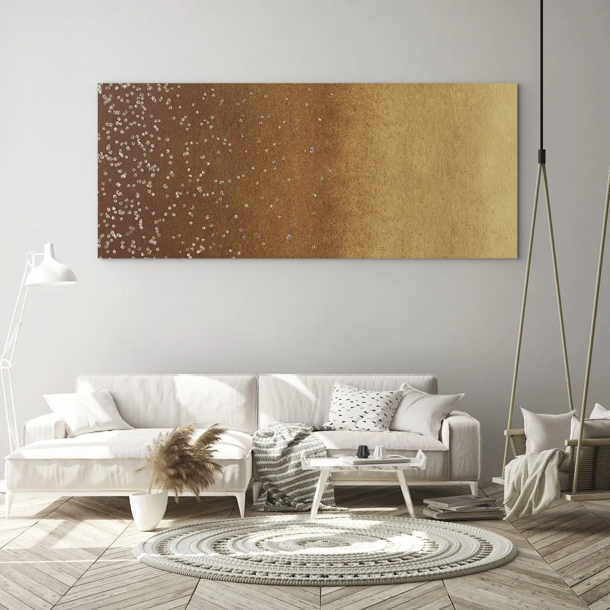 Impression sur verre - Image sur verre - Origine du monde - 100x40 cm