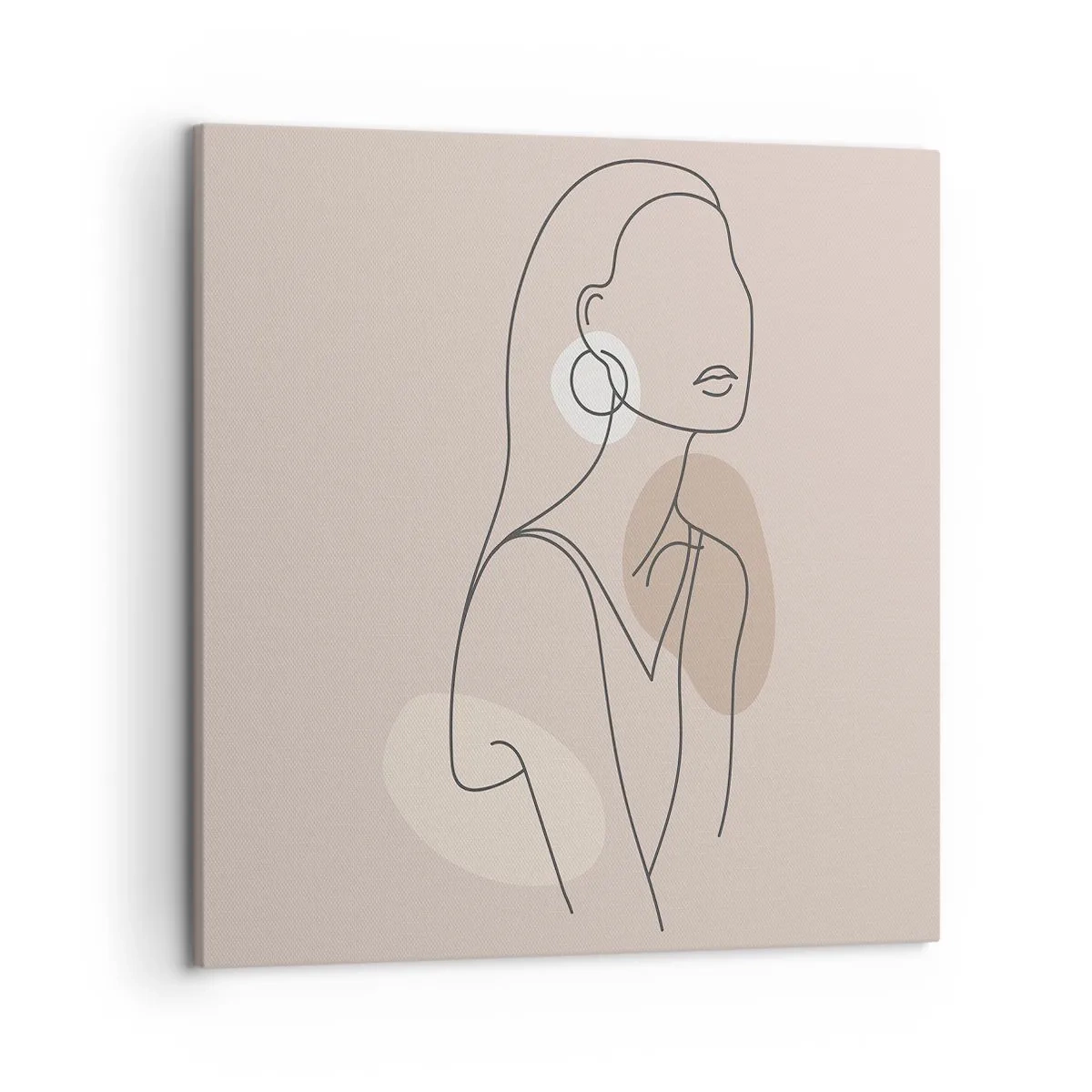 Impression sur toile - Image sur toile - Icone féminin - 50x50 cm