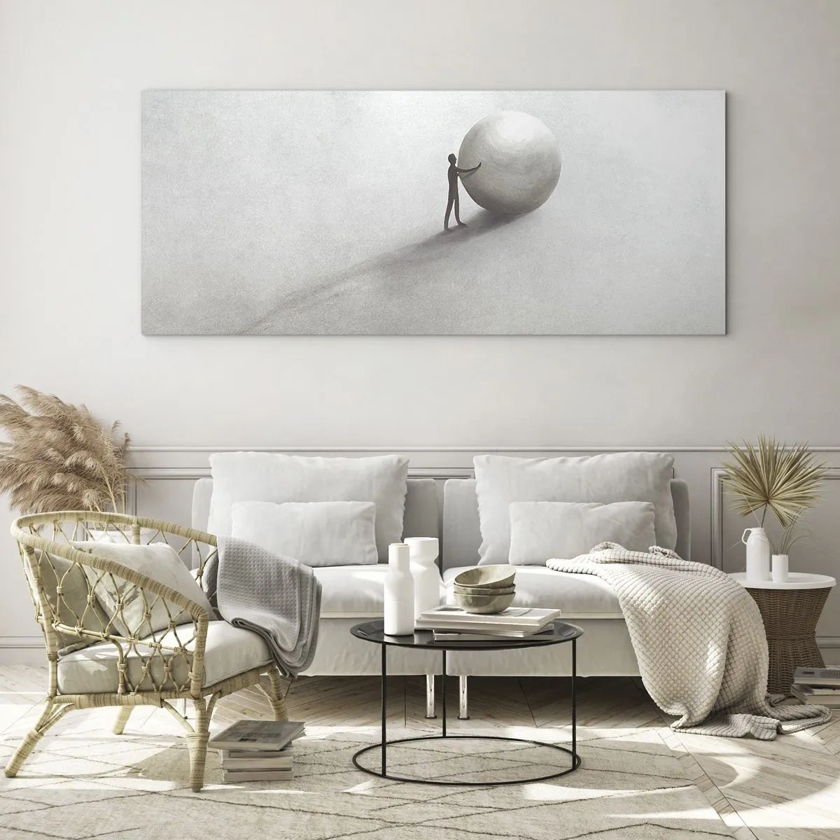 Impression sur verre - Image sur verre - Jeu de la vie - 100x40 cm