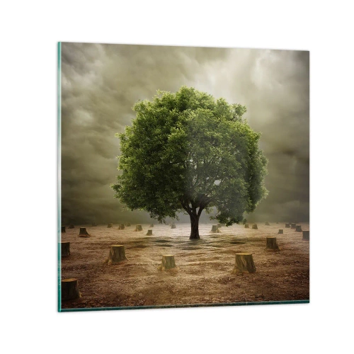 Impression sur verre - Image sur verre - Tout l'espoir - 70x70 cm