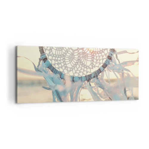 Impression sur toile - Image sur toile - Totem en dentelle - 100x40 cm