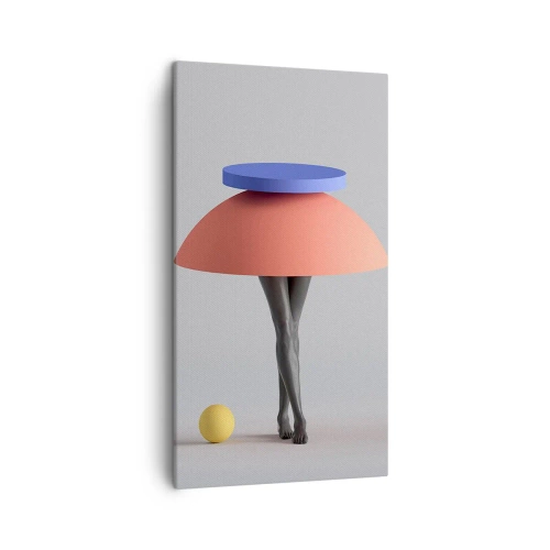 Impression sur toile - Image sur toile - Composition surréaliste - 45x80 cm