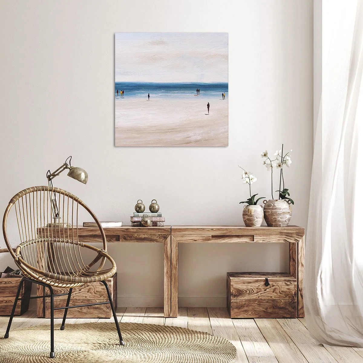 Impression sur toile - Image sur toile - Un besoin naturel - 30x30 cm