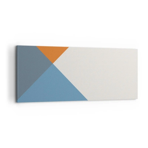 Impression sur toile - Image sur toile - Sous cette angle.... - 100x40 cm