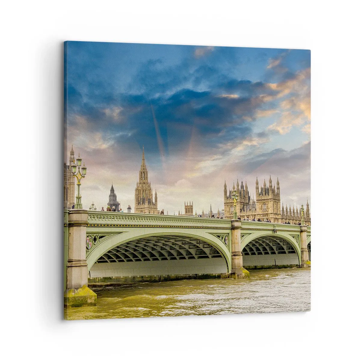 Impression sur toile - Image sur toile - Le temps s'est arrêté dans l'Empire - 50x50 cm