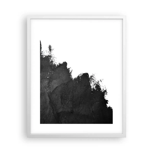Affiche dans un cadre blanc - Poster - Éléments : terre - 40x50 cm