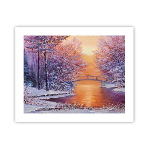 Affiche - Poster - On se rencontre ici - 50x40 cm