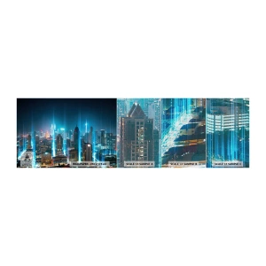 Échantillon de Papier Peint Premium Canvas - À Berlin au paradis - Ville, Architecture, Voyages - 100x30 cm
