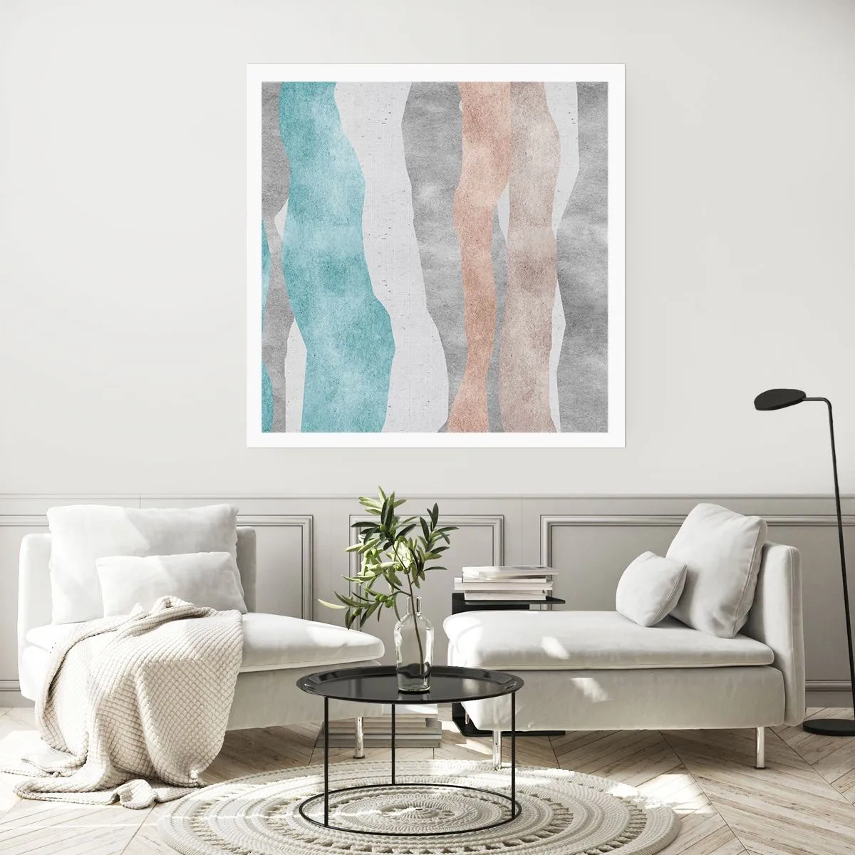 Affiche - Poster - Une étude de proximité - 40x40 cm