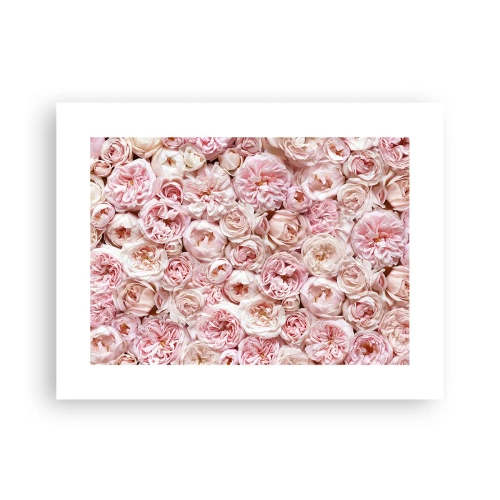 Affiche - Poster - Un lit de roses - 40x30 cm
