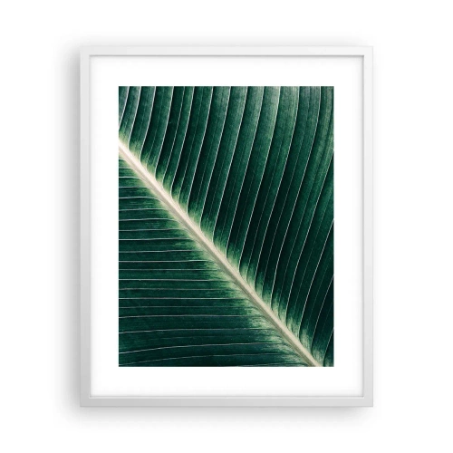 Affiche dans un cadre blanc - Poster - Le rythme de la nature - 40x50 cm