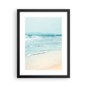 Affiche dans un cadre noir - Poster - Chaleur et bruissement - 30x40 cm