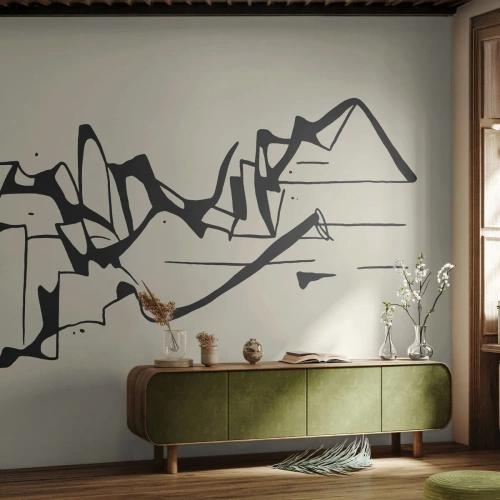 Papier peint sur mesure Premium Canvas - Peut-être un paysage - Minimalisme, Morceau, Doubler