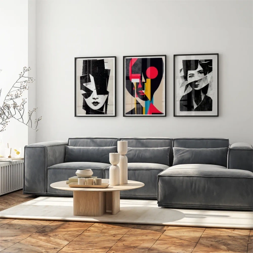 Cubist self-portraits - Inspiration pour le salon