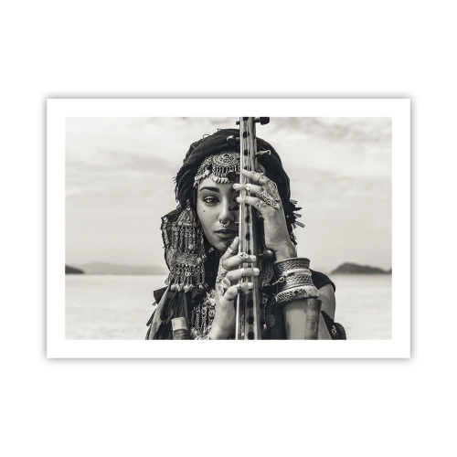 Affiche - Poster - Musique de l'Orient elle-même - 70x50 cm
