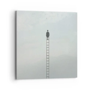 Impression sur toile - Image sur toile - Se soulever au-dessus - 70x70 cm