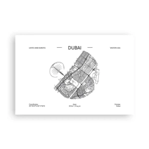 Affiche - Poster - Anatomie de Dubaï - 91x61 cm