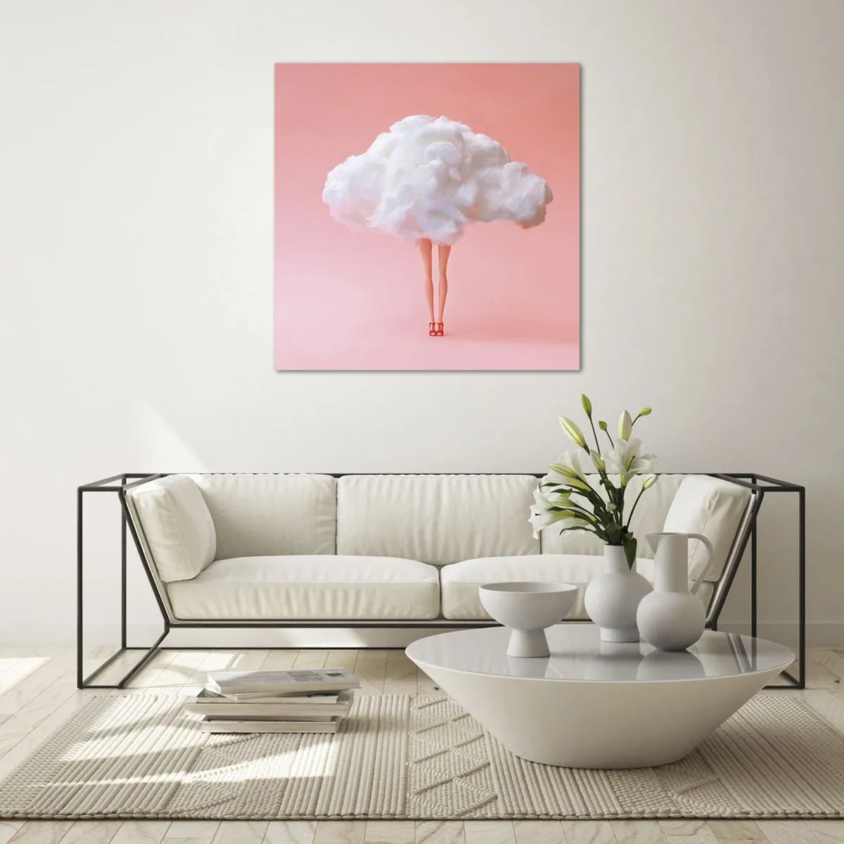 Impression sur verre - Image sur verre - Douce promesse - 60x60 cm