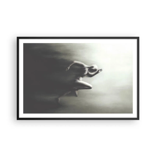 Affiche dans un cadre noir - Poster - Inarrêtable - 91x61 cm