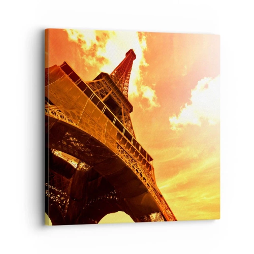 Impression sur toile - Image sur toile - Monumental, car il est doré par le soleil - 30x30 cm