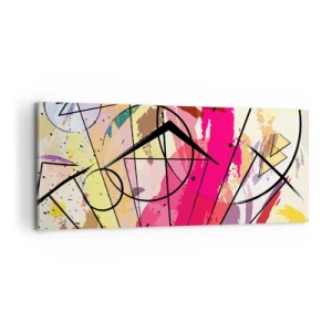 Impression sur toile - Image sur toile - Explosion - 100x40 cm