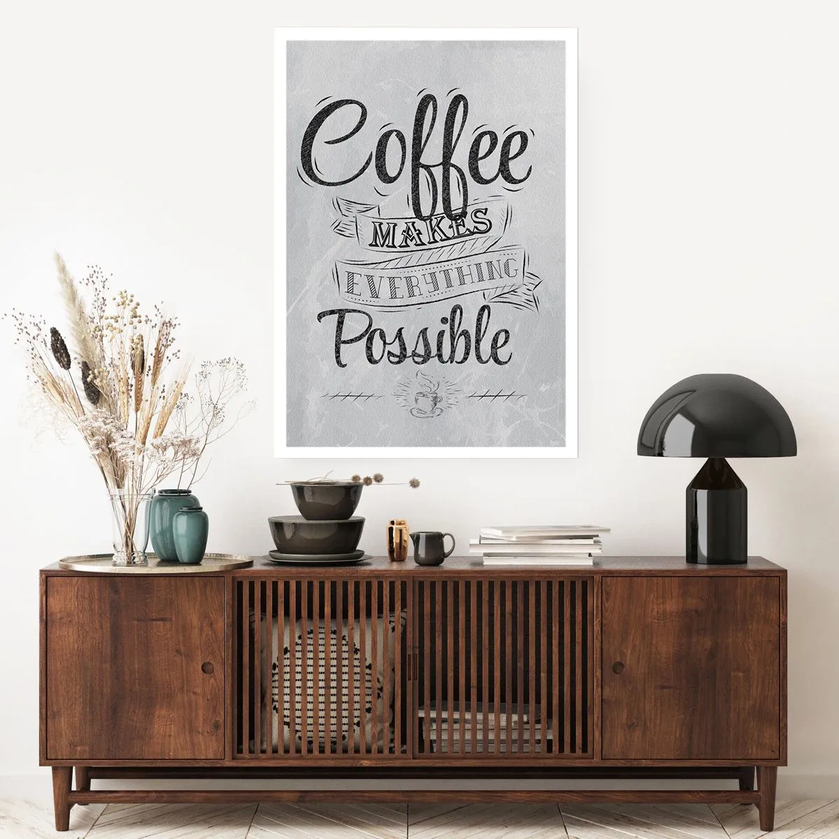 Affiche - Poster - Comment ne pas aimer le café maintenant - 61x91 cm